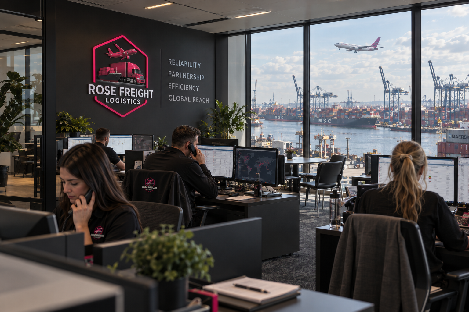 Rose Freight Logistics warehouse operations